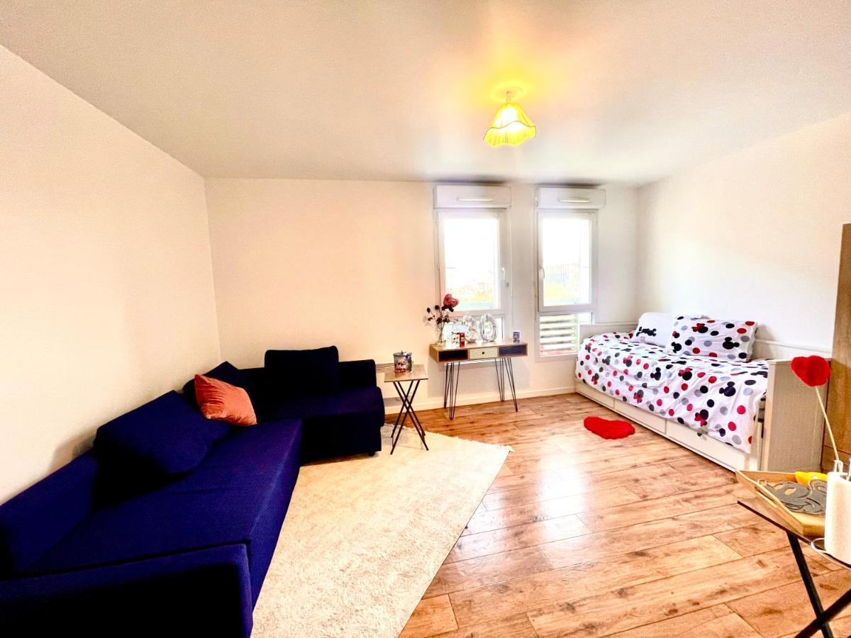 5 Min From Disneyland Cozy Retreat Daire Montévrain Dış mekan fotoğraf
